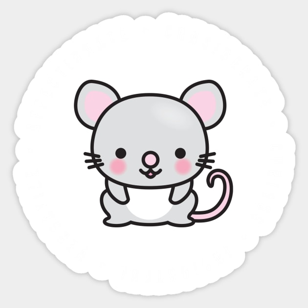 cute chinese zodiac | rat | personality traits | affectionate, clever, considerate, insightful, versatile Sticker by cocoCabot